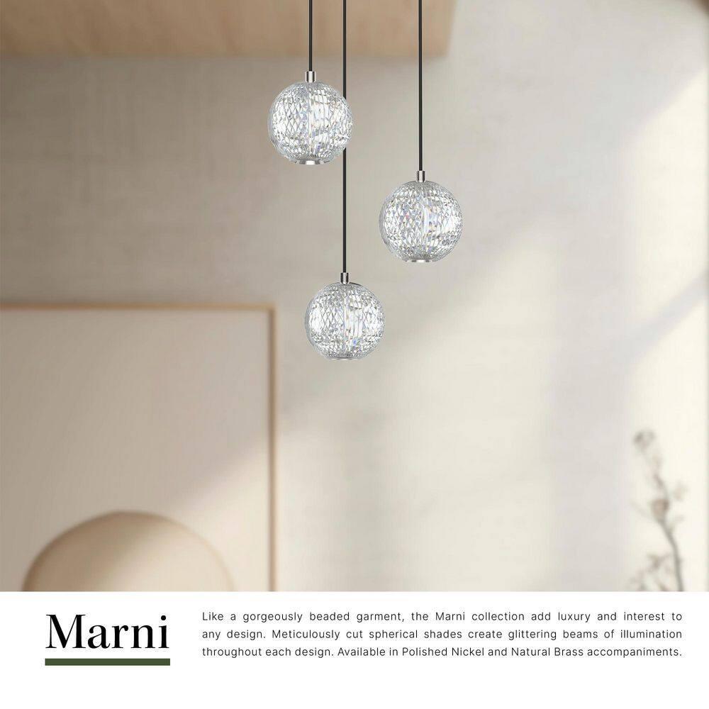 Marni 3 - Light LED Cluster Pendant
