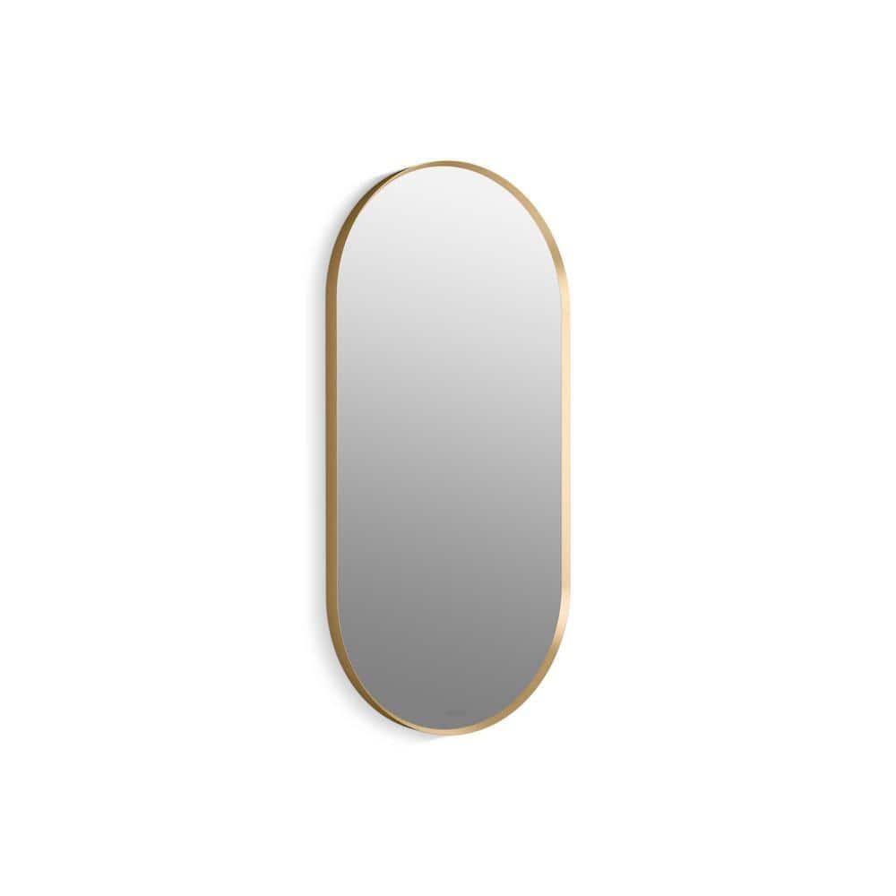 Essential Capsule Wall Mirror, Bathroom/Vanity Mirror with Frame