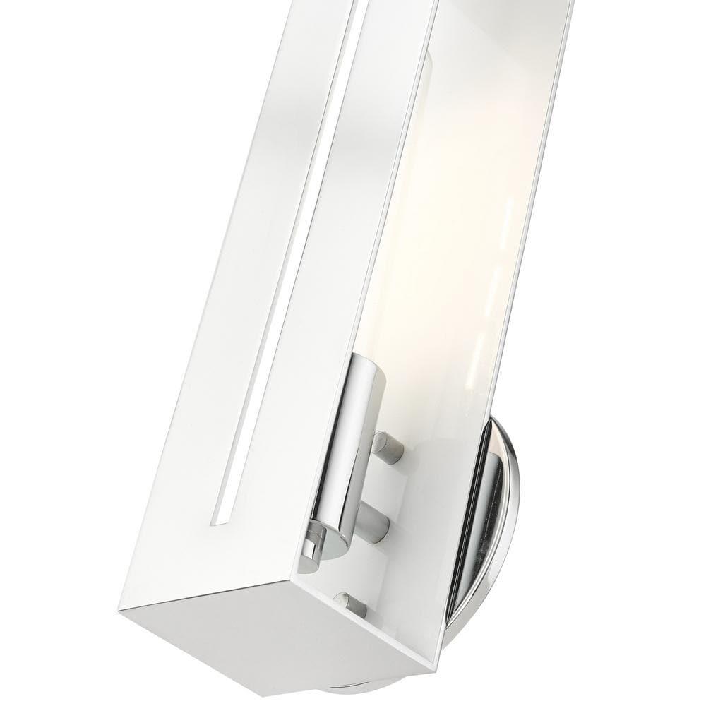 Livex Lighting Soma 1 - Light Wall Light in  Polished Chrome