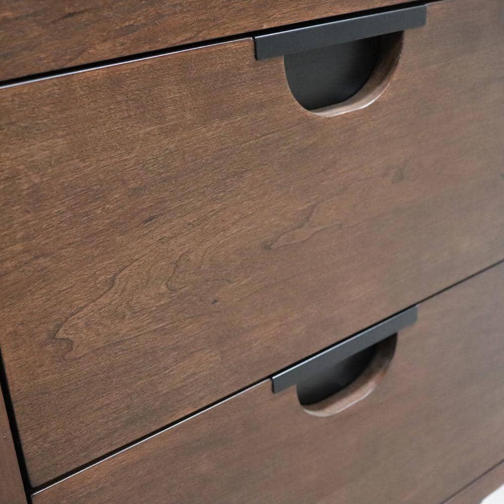 Bellaterra Home 4922-MT1-AQ 49 in. Single Sink Vanity in Dark Cherry with Engine