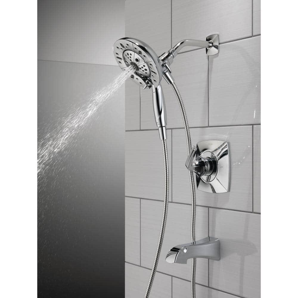 Vesna Single-Function Tub Shower Faucet Set, Shower Trim Kit with In2ition Shower Head and Valve