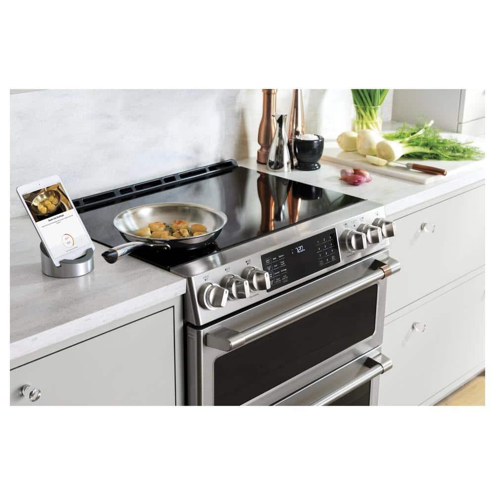 Café Smart Appliances Induction 30" 5.7 cu. ft. Slide-in Electric Range