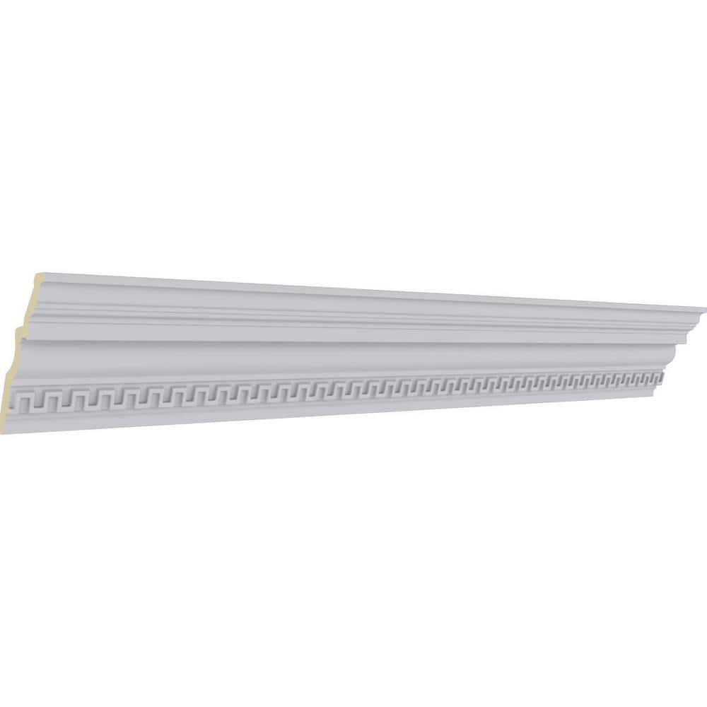 4 3/4"H x 3 3/8"P x 5 7/8"F x 94 1/2"L Nestor Crown Moulding