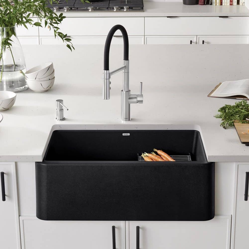 Ikon SILGRANIT 30" L x 19" W Farmhouse Sink