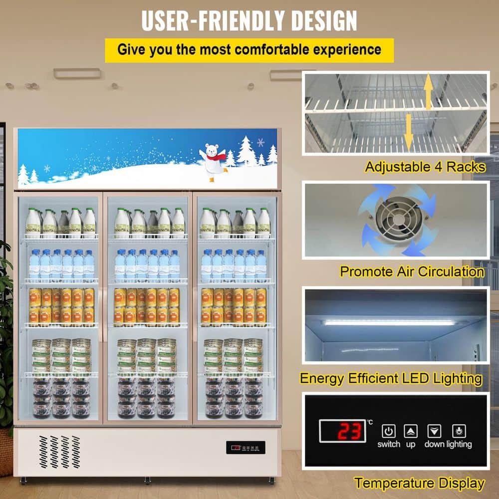 VEVOR VEVOR 35 Cubic Feet Refrigerated Display Case - 59''