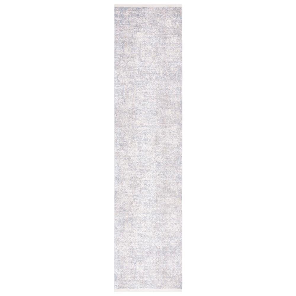 Marmara MRM312 Power Loomed Runner Rug - Gray/Beige Blue - 2'x8' - Safavieh.