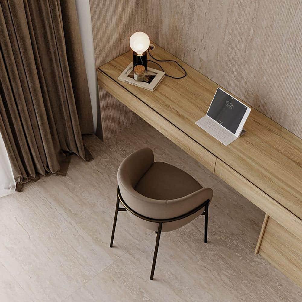 Spanish Marmol Porcelain 12" x 24" x 9mm Floor and Wall Tile Case(5 PCS, 10.76 Sq. Ft.)