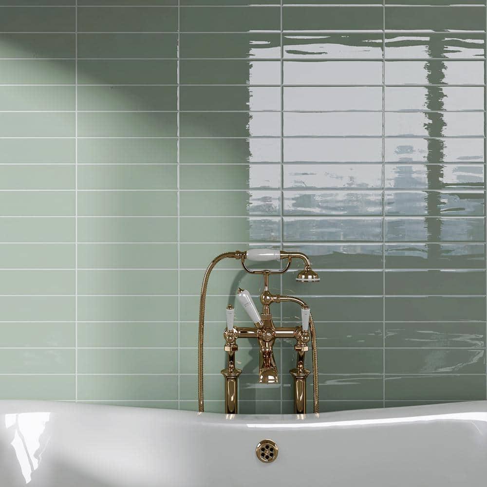 Zarati 2.95" x 11.81" Ceramic Wall Tile