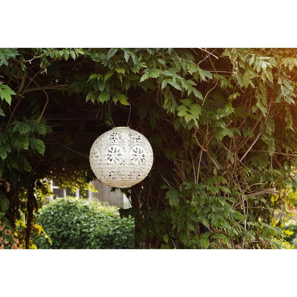 Boho Globe Solar Outdoor Lantern