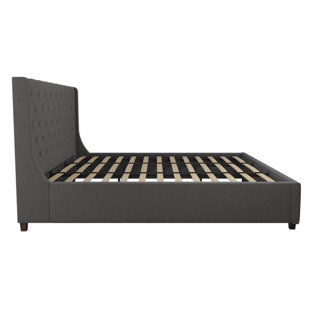 CosmoLiving by Cosmopolitan Mercer Tufted Upholstered Platform Bed
