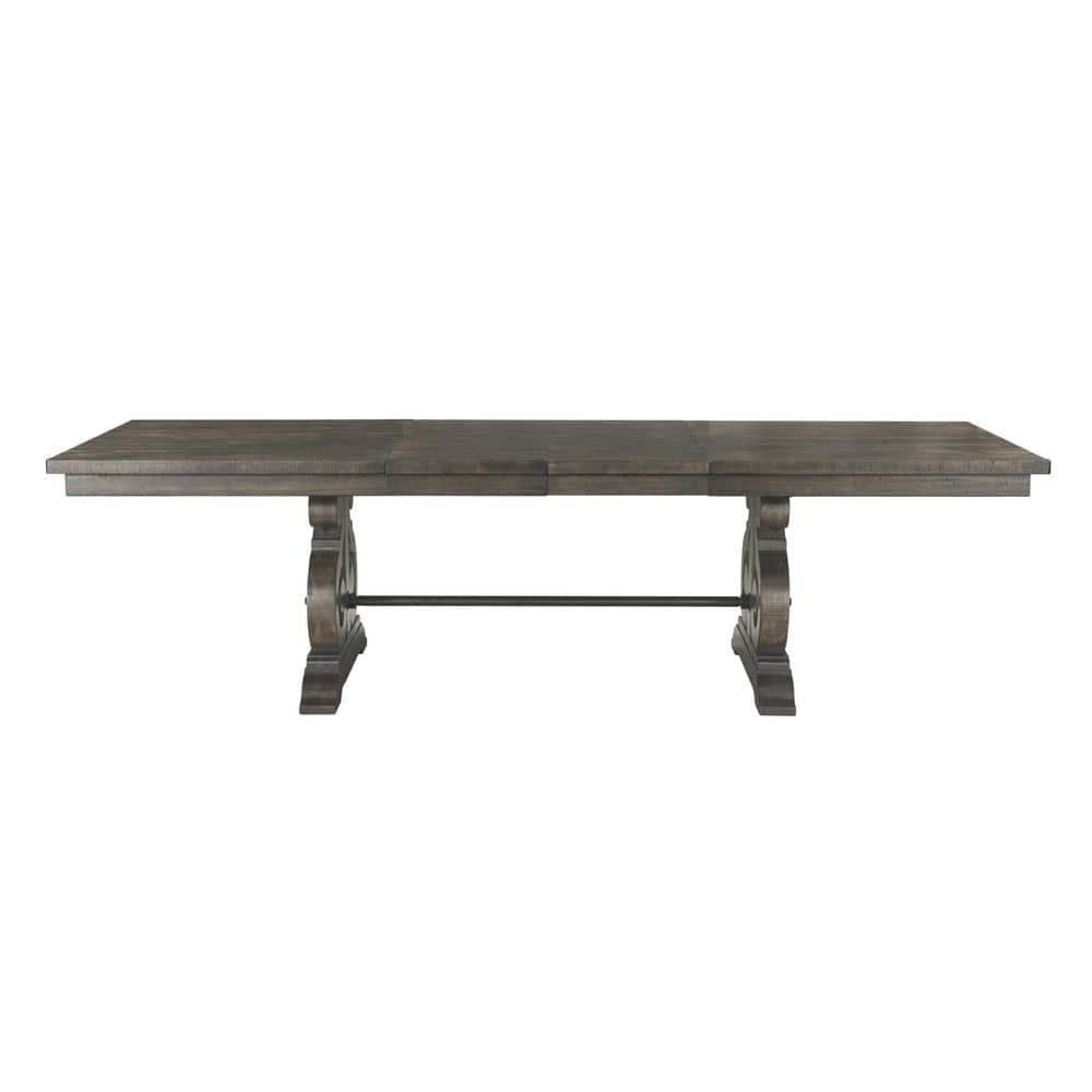 Picket House Furnishings Stanford Dining Table in Dark Ash