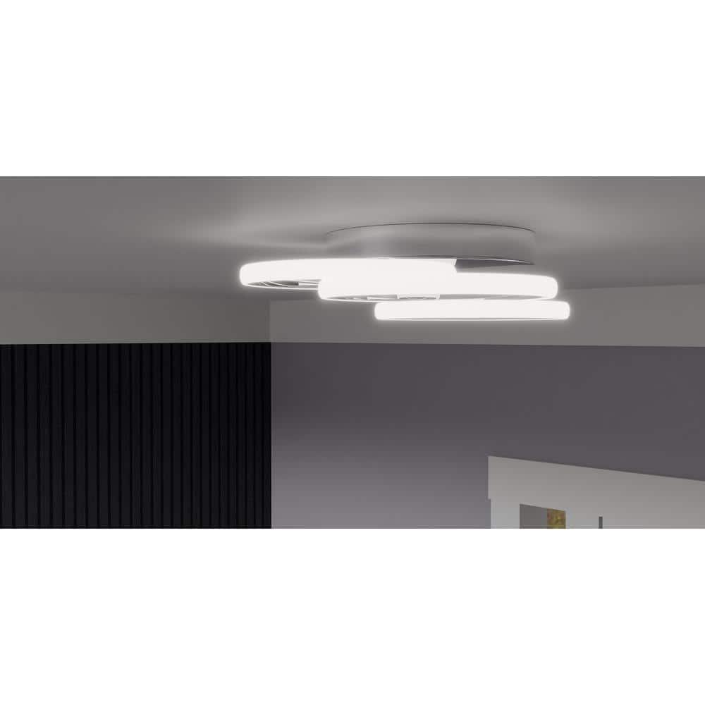 Quoizel Lighting Moonan 1 - Light Flush Mount in  Polished Chrome