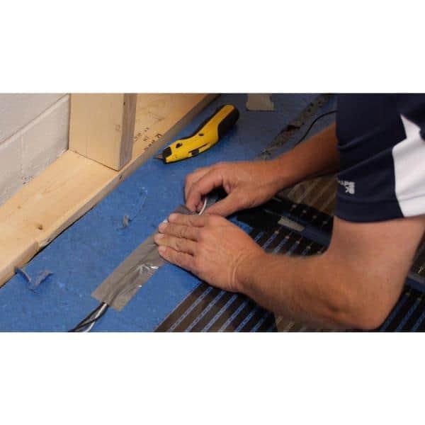 QuietWarmth 240-volt Radiant 2-in-1 Float 16-ft x 18-in Underfloor heating mat 25-sq ft
