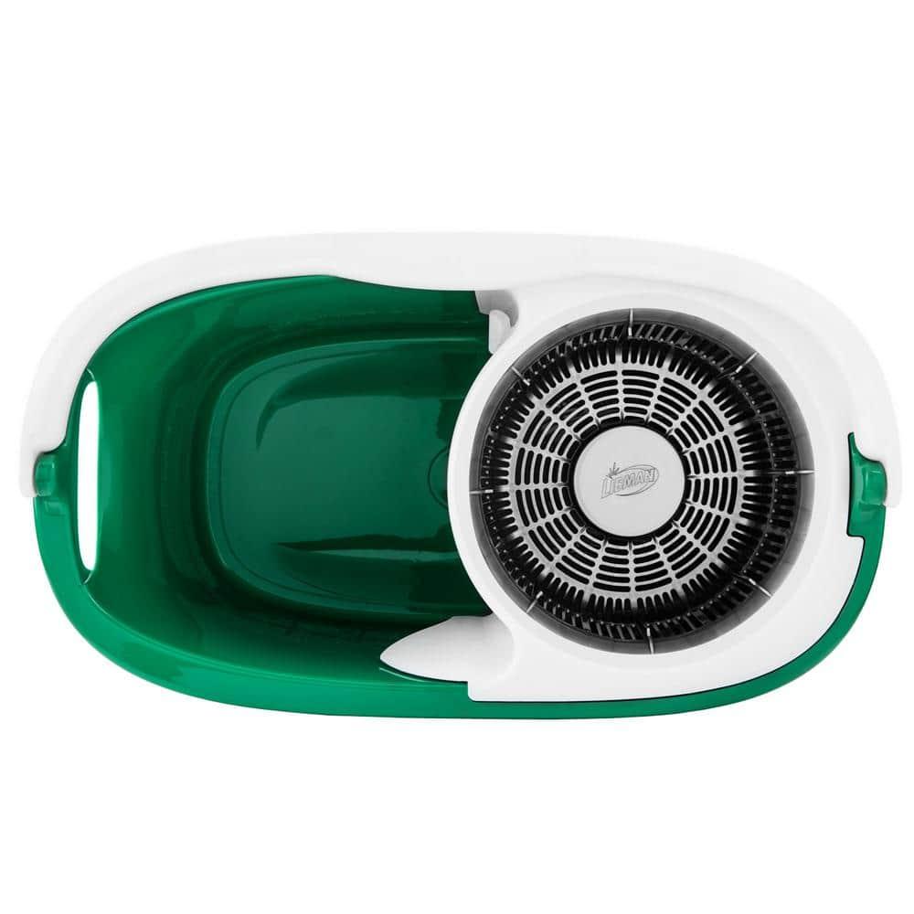 Libman Tornado Spin Mop and Bucket System | All-in-One Floor Cleaning Kit with Advanced Microfiber Head