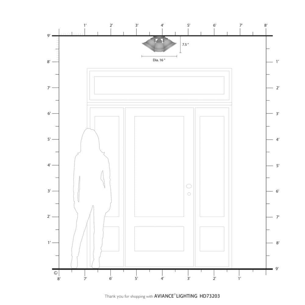 Livex Lighting Wynnewood 3 - Light Flush Mount in  Satin Nickel