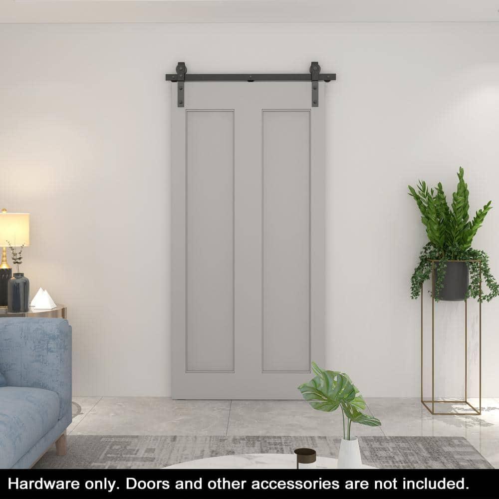 Calhome Standard Single Door Barn Door Hardware Kit