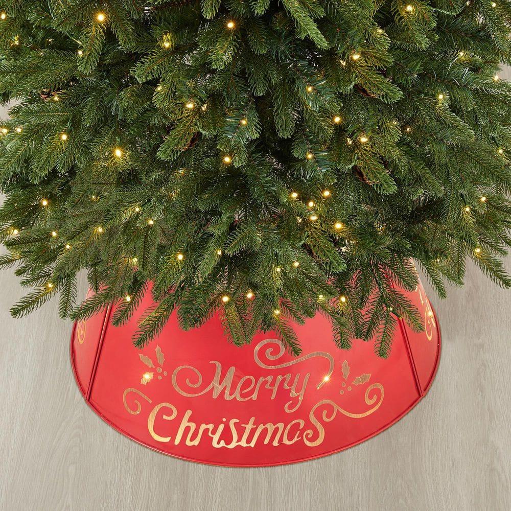 Diecut Metal Tree Collar with Lights