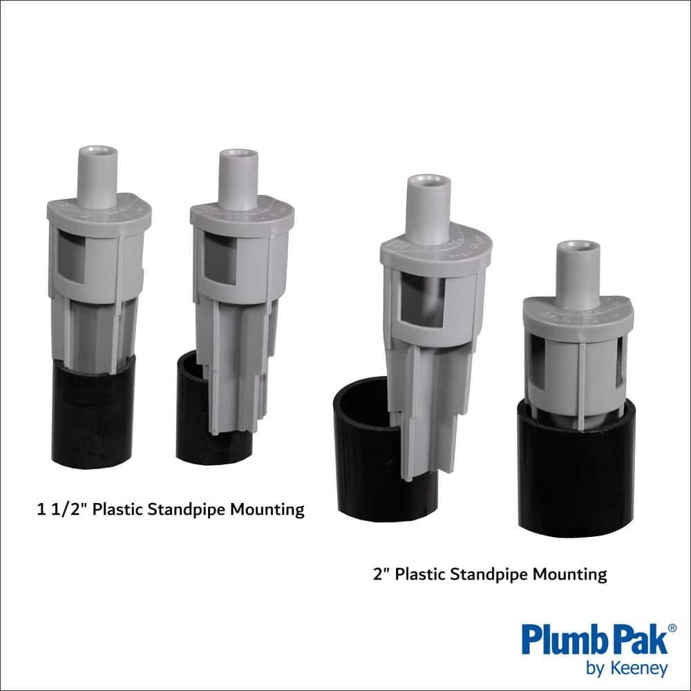 Plumb Pak Air Gap for Standpipes Gray Plastic