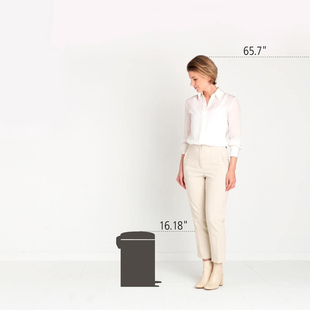 Brabantia Brabantia Newicon Step On Trash Can, 3.2 Gallon (12 Liter)