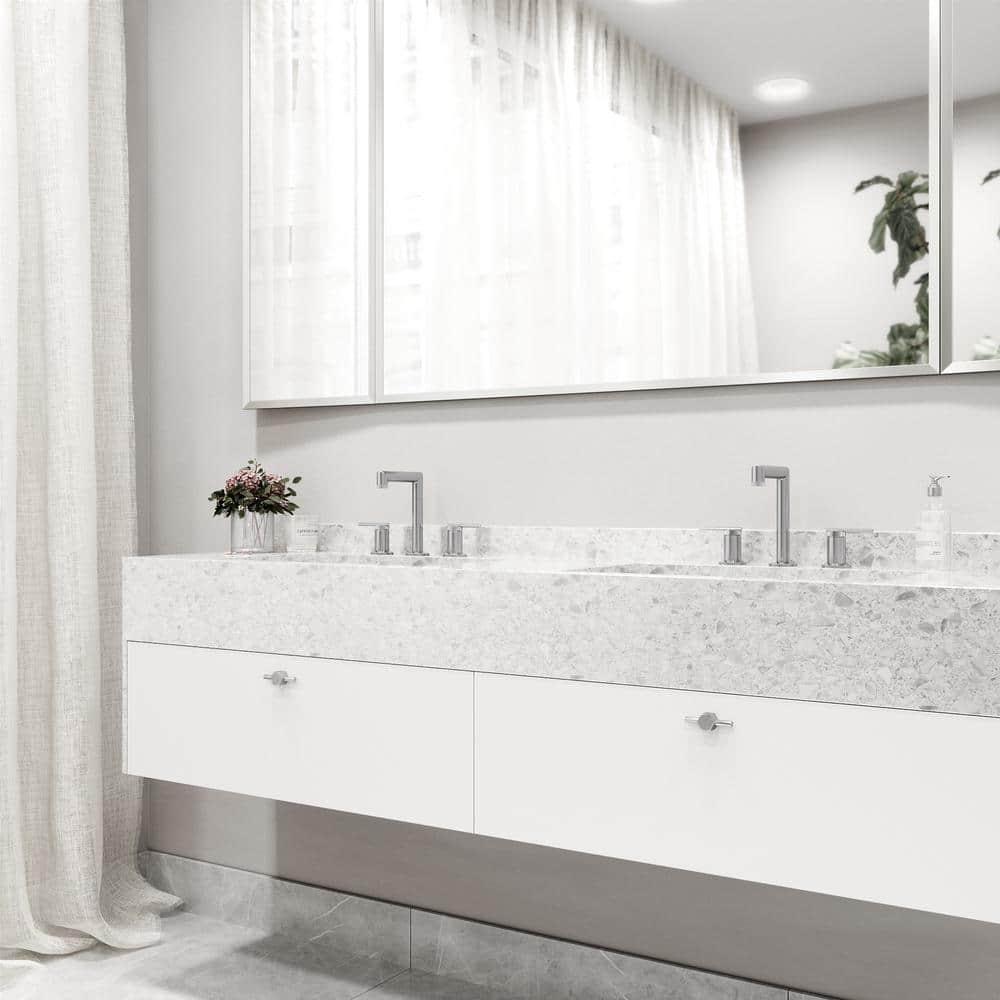 Sterling 7" H Two Handle Widespread Bathroom Faucet