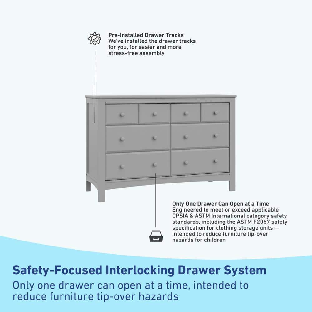 Benton 6 Drawer Double Dresser