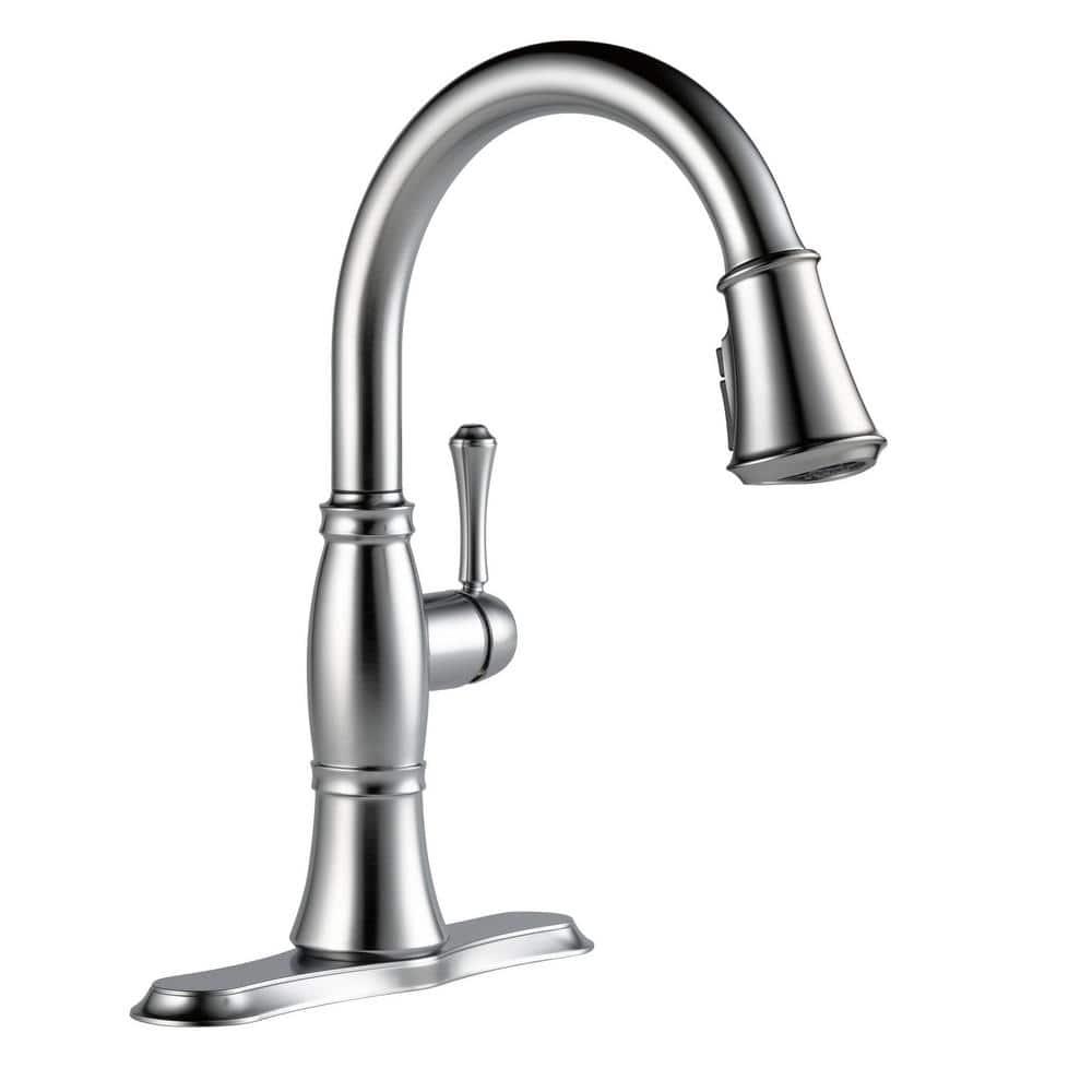Cassidy Pull Down Sprayer Kitchen Sink Faucet, Single Handle Kitchen Faucet