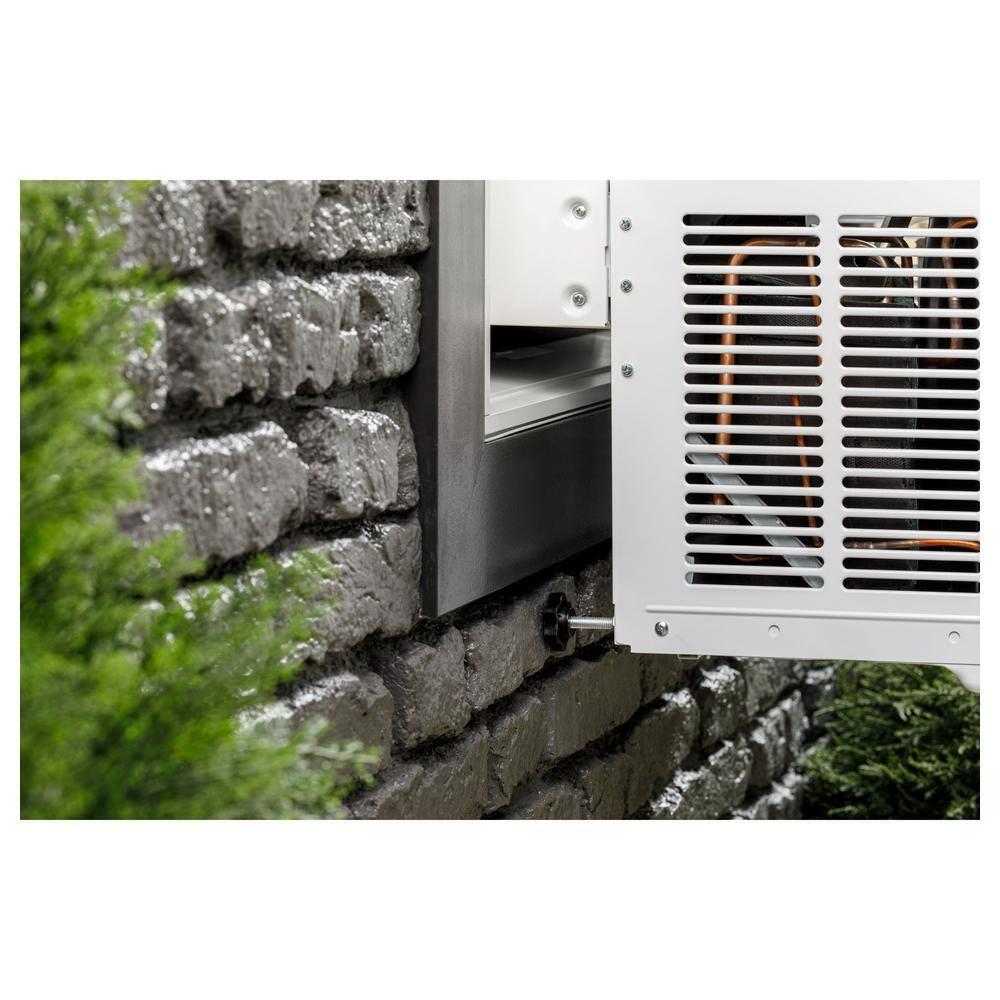 GE Profile ClearView 8300 BTU Smart Window Air Conditioner with Built-In Wi-Fi and Ultra-Quiet Operation for Medium Rooms (White)