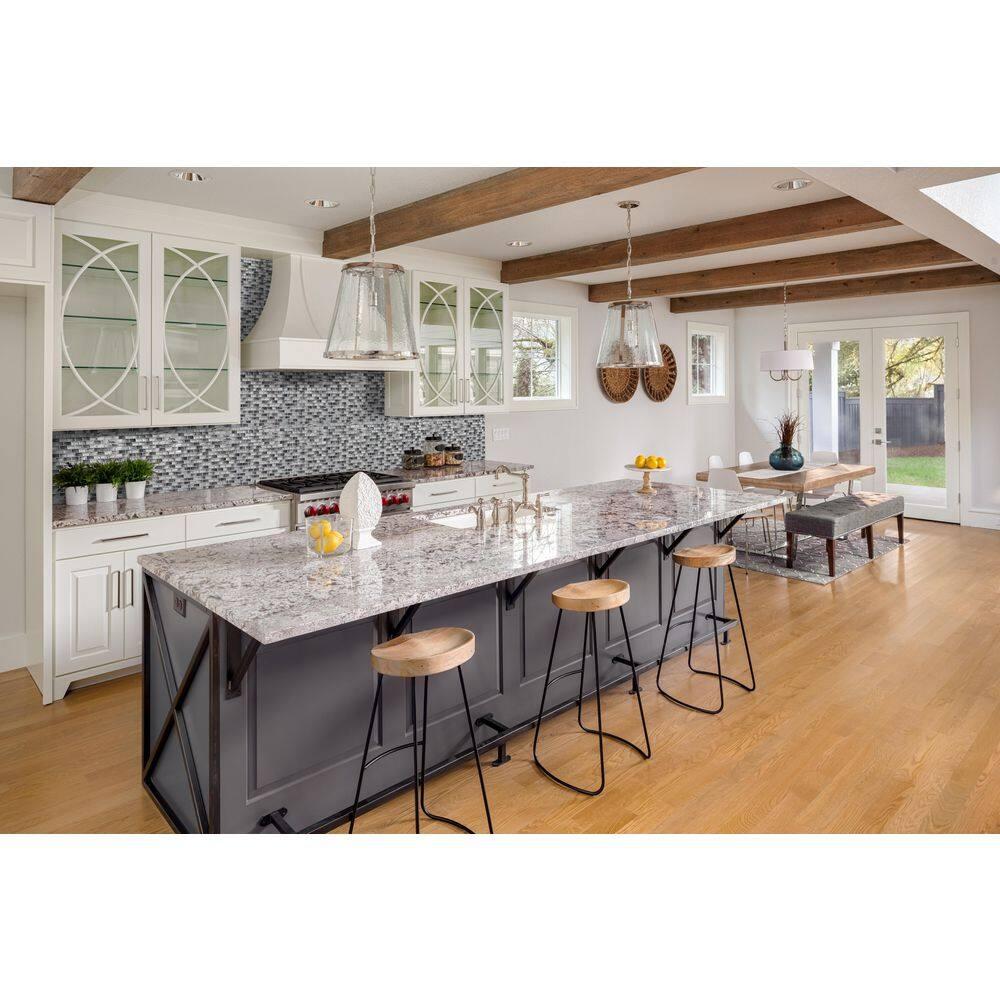 SAMPLE-Highline 0.625" x 1.25" Glass Mosaic Sheet Floor Use Tile