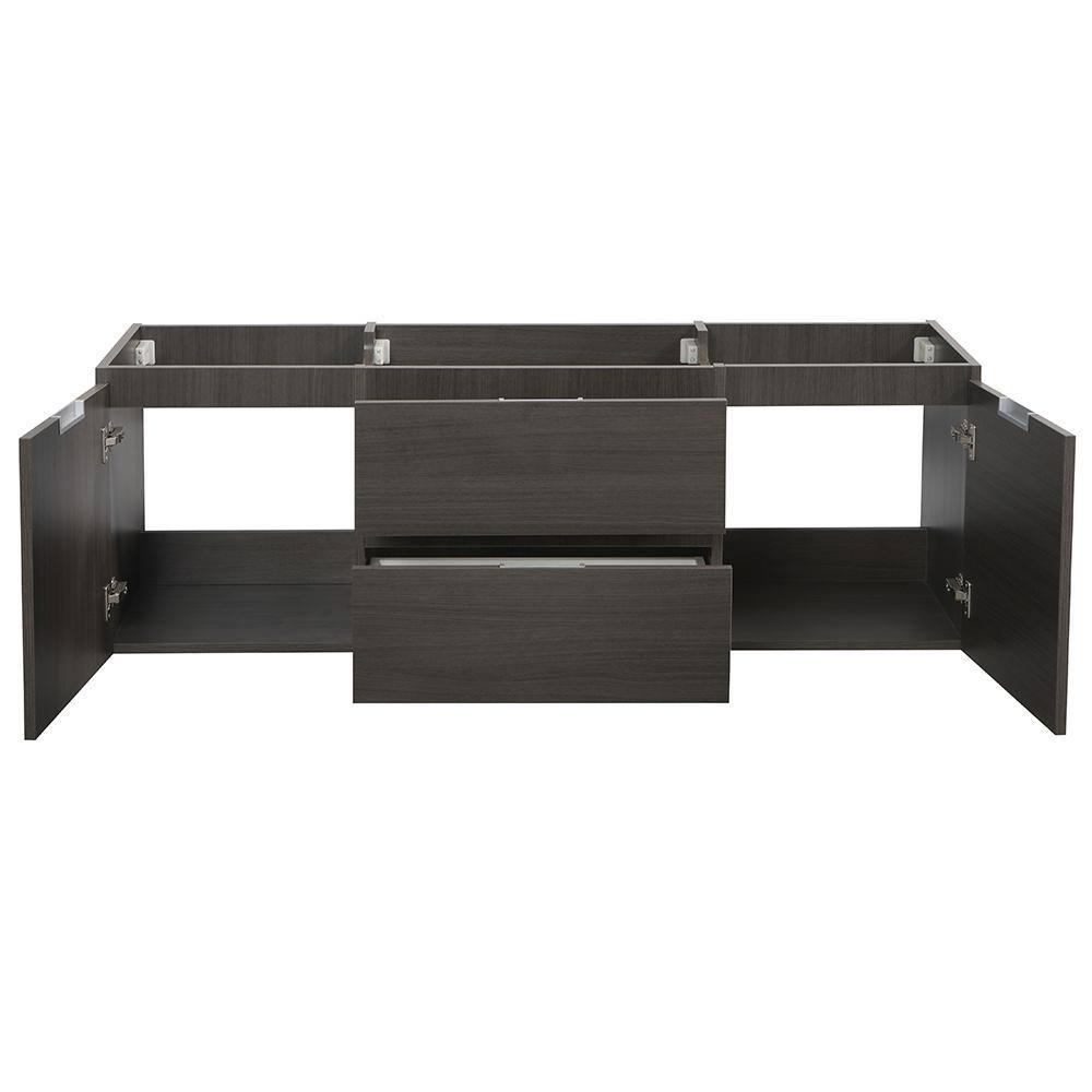 Fresca Valencia 60" Wall Mount Single Sink Bathroom Vanity Base Only (Top and Sink Not Included)