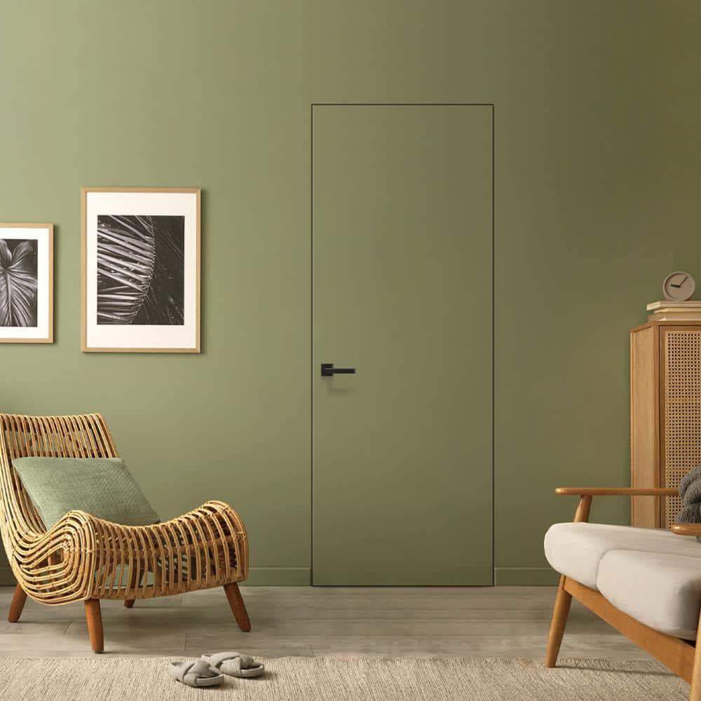 Belldinni Invisible Frameless Door Manufactured Wood Solid Core Regular Interior Door