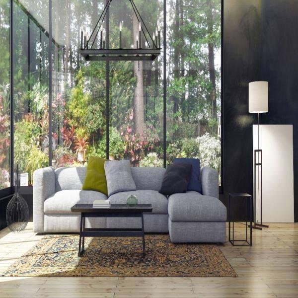 Z-Lite Barclay 12 Light Transitional Steel Island Pendant in Matte Black