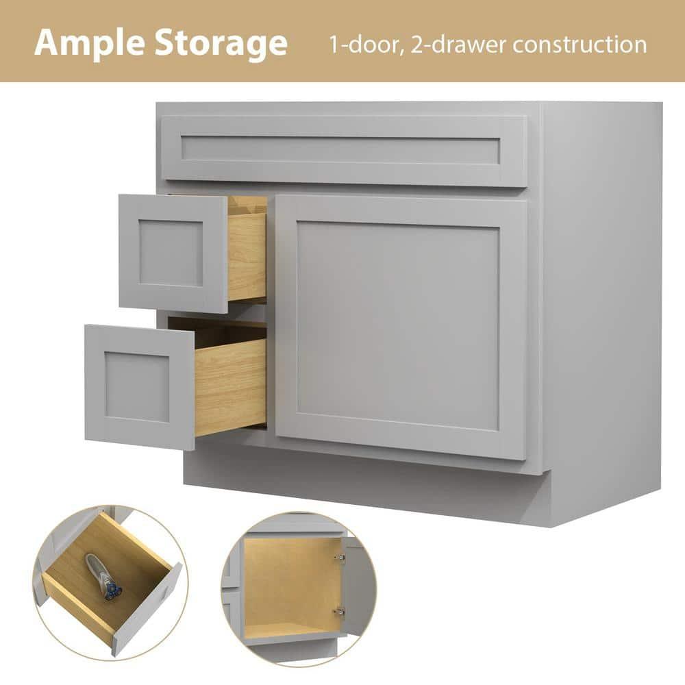 Home Beyond 36" Single Bathroom Vanity Base Only