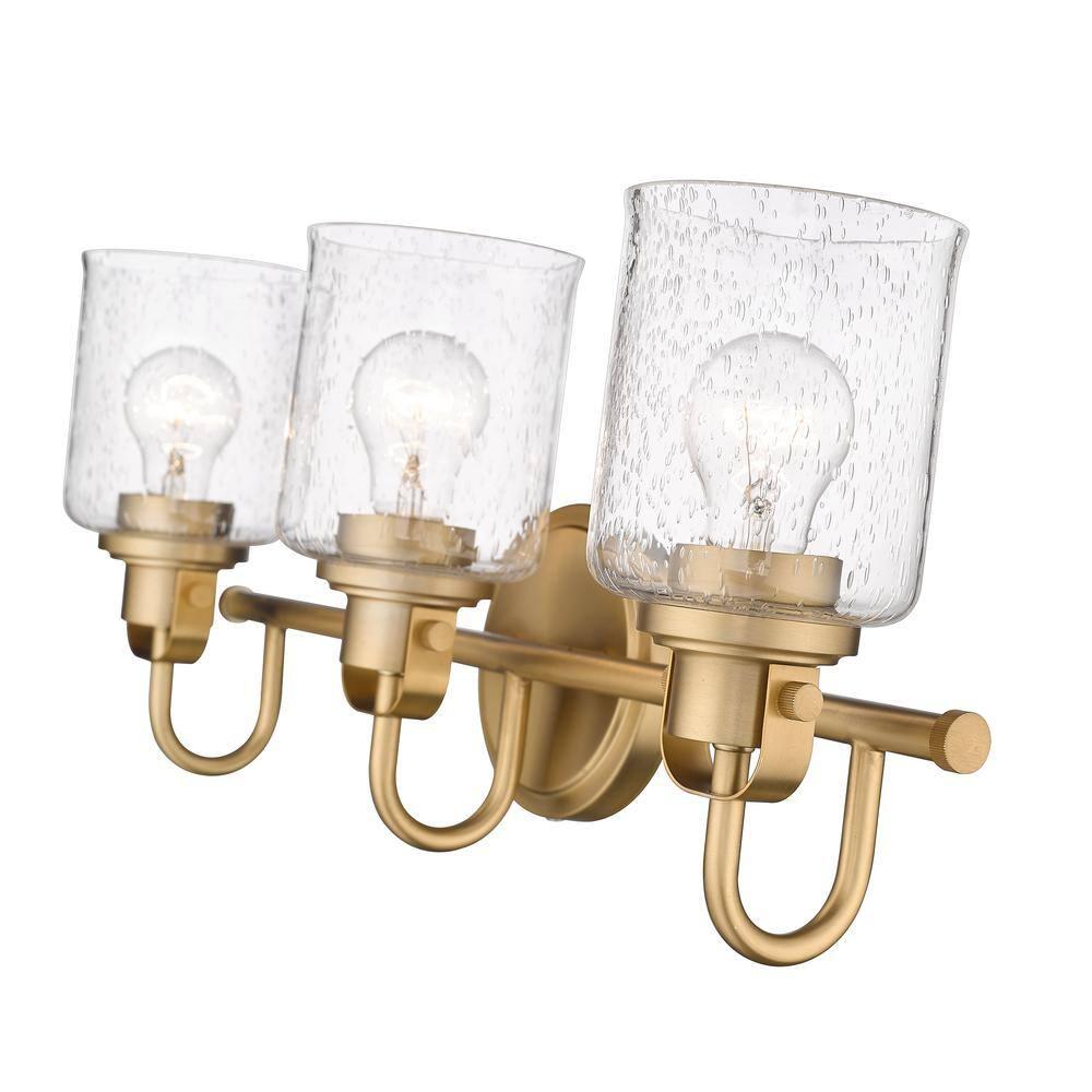 Z-Lite Kinsley 3 - Light Vanity in  Heirloom Gold