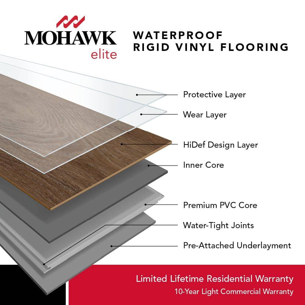Mohawk Mohawk Elite 16" x 36" x 6mm Luxury Vinyl Tile Flooring
