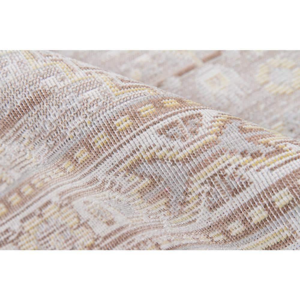 5'3"x7'3" Shapes Geometric Loomed Area Rug Gray - Momeni: Modern Indoor Low Pile Rectangle Carpet, Polyester