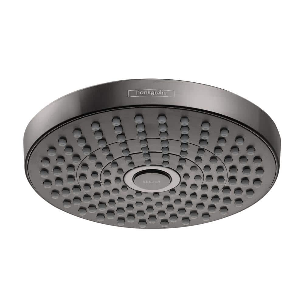 Croma S 180 2-Jet Rain Fixed Shower Head with Select