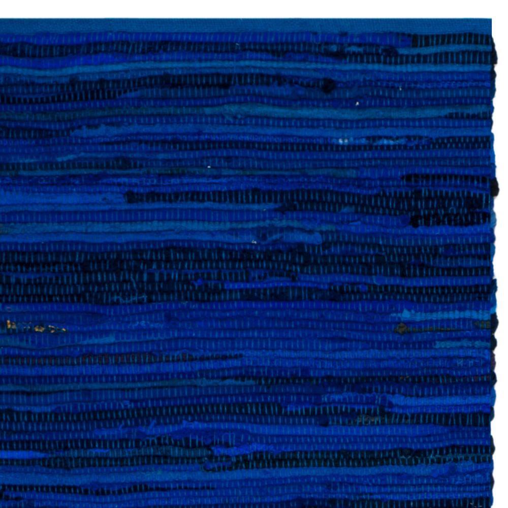 Rag Rug RAR130 Hand Woven Indoor Accent Rug - Blue/Multi - 2'x3' - Safavieh.