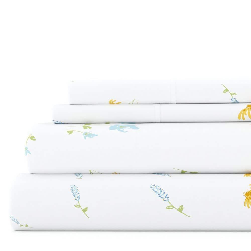 Becky Cameron Bluebirds Pattern Microfiber Sheet Set