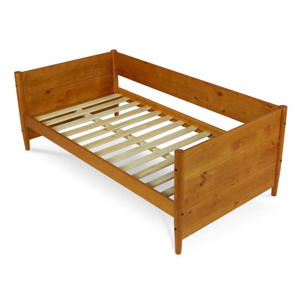 Camello Twin Solid Wood Daybed with Trundle