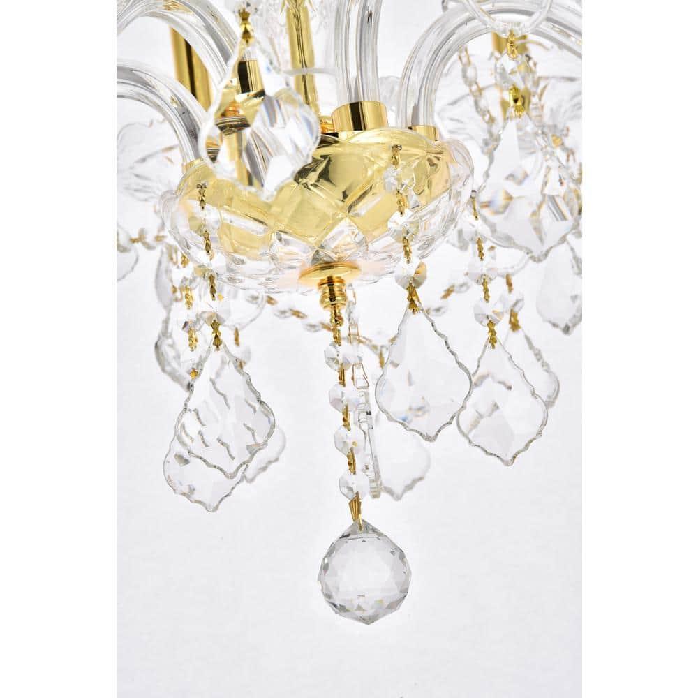 Elegant Lighting Verona 6 - Light Chandelier in  Gold