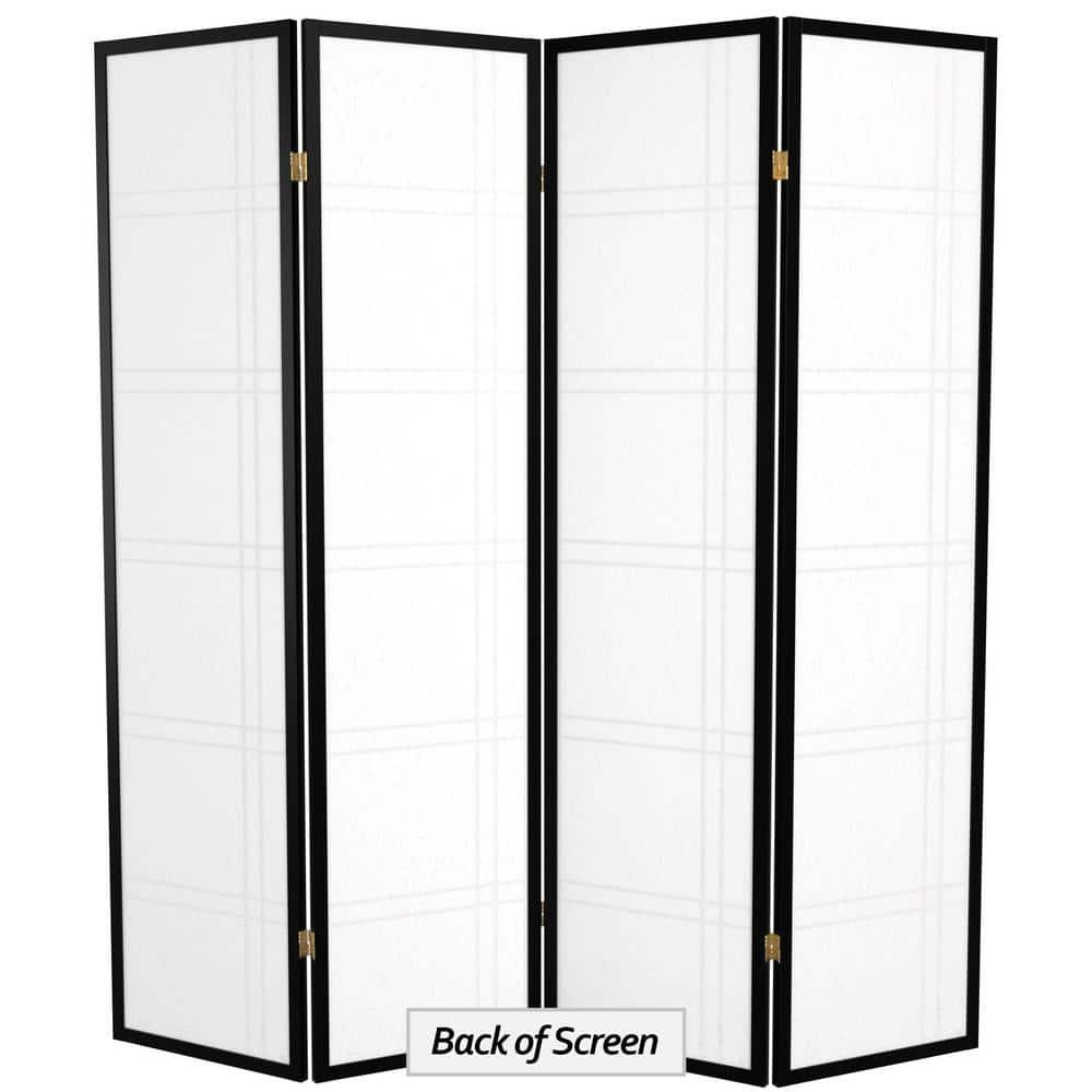Latitude Run® 68'' W x 71.25'' H 4 - Panel Folding Room Divider