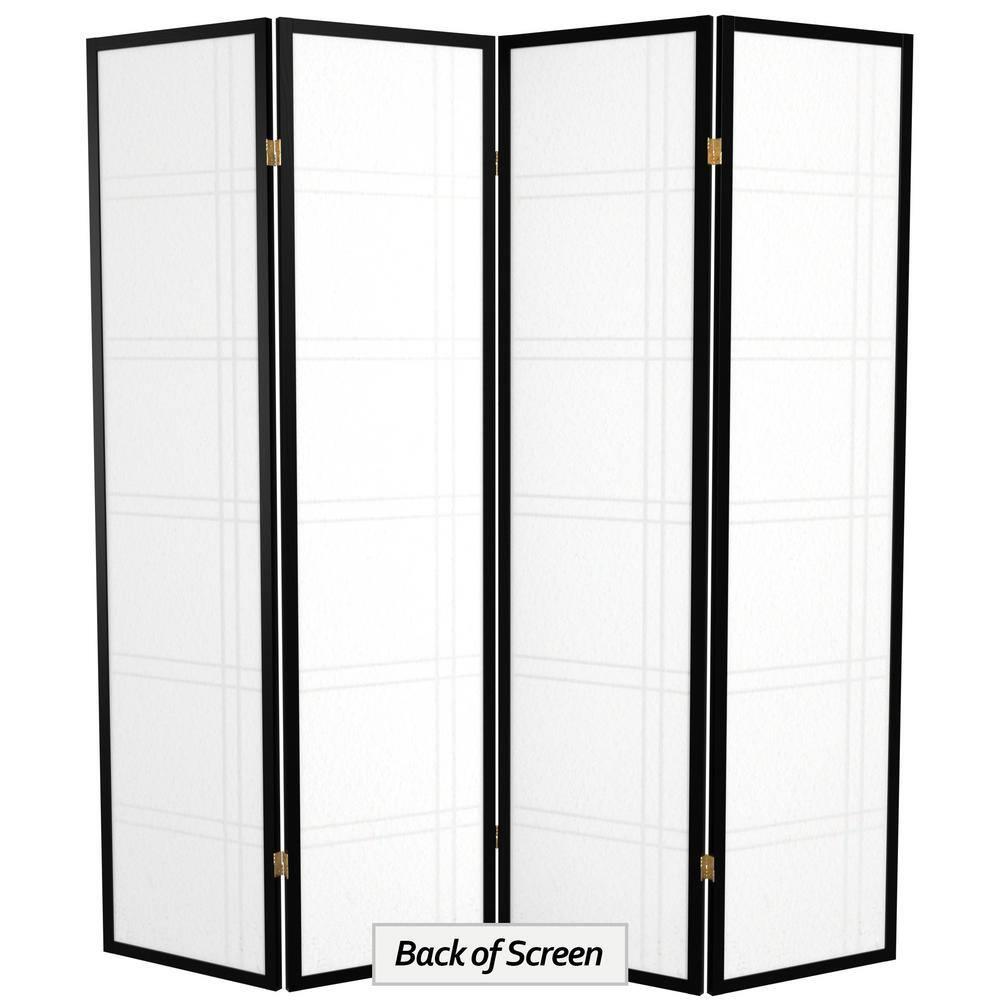 Latitude Run® 68'' W x 71.25'' H 4 - Panel Folding Room Divider