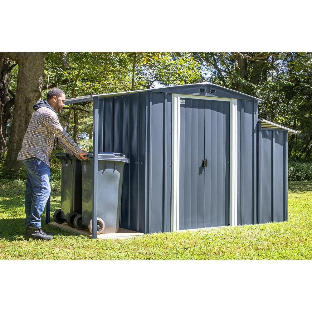 Arrow 3-In-1 Steel Utility Shed