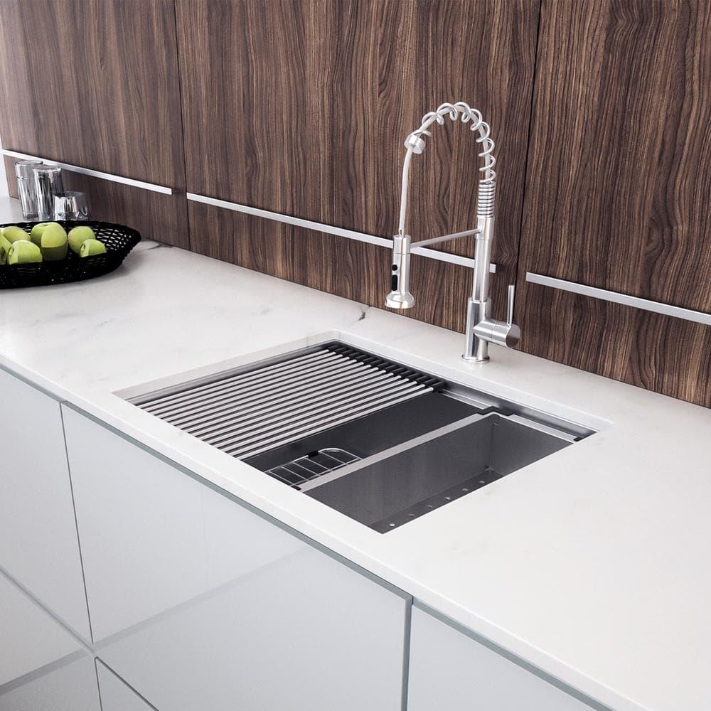 23'' L Undermount Single Bowl Stainless Steel Kitchen Sink