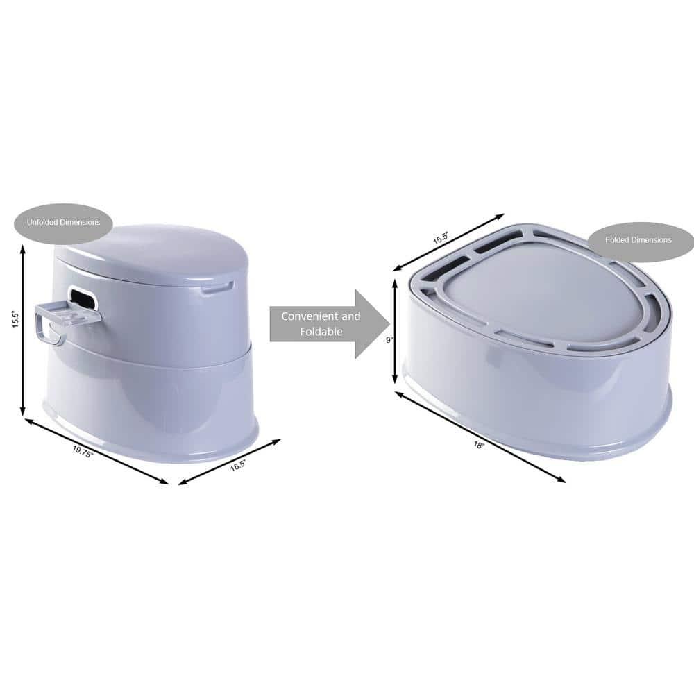 PLAYBERG GPF Elongated Floor Mounted Kit (Seat Included)