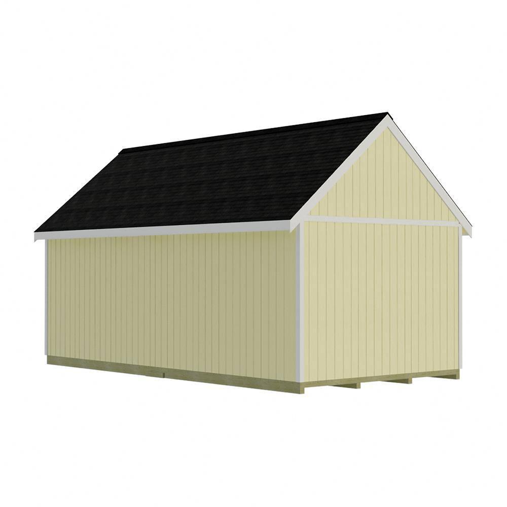 Best Barns Arlington 12x16 Wood Storage Shed Kit