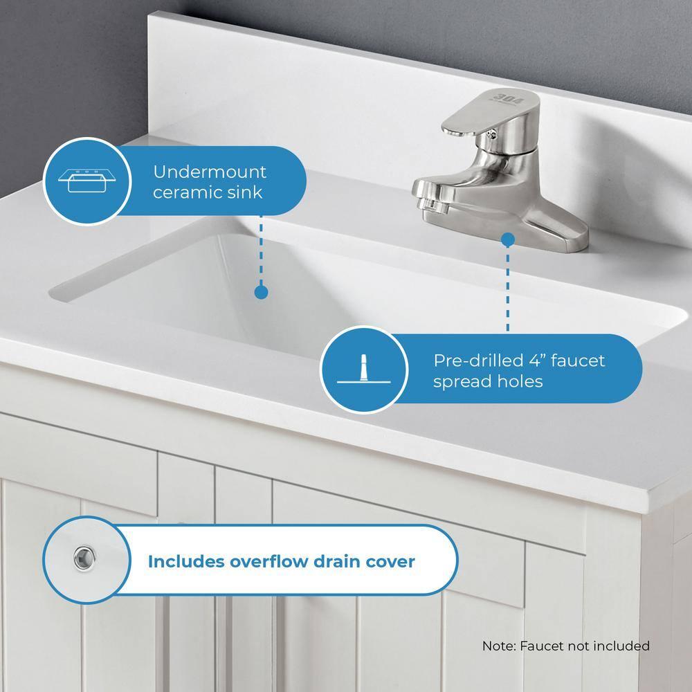 Ove Decors OVE Decors Kansas 30" Single Bathroom Vanity