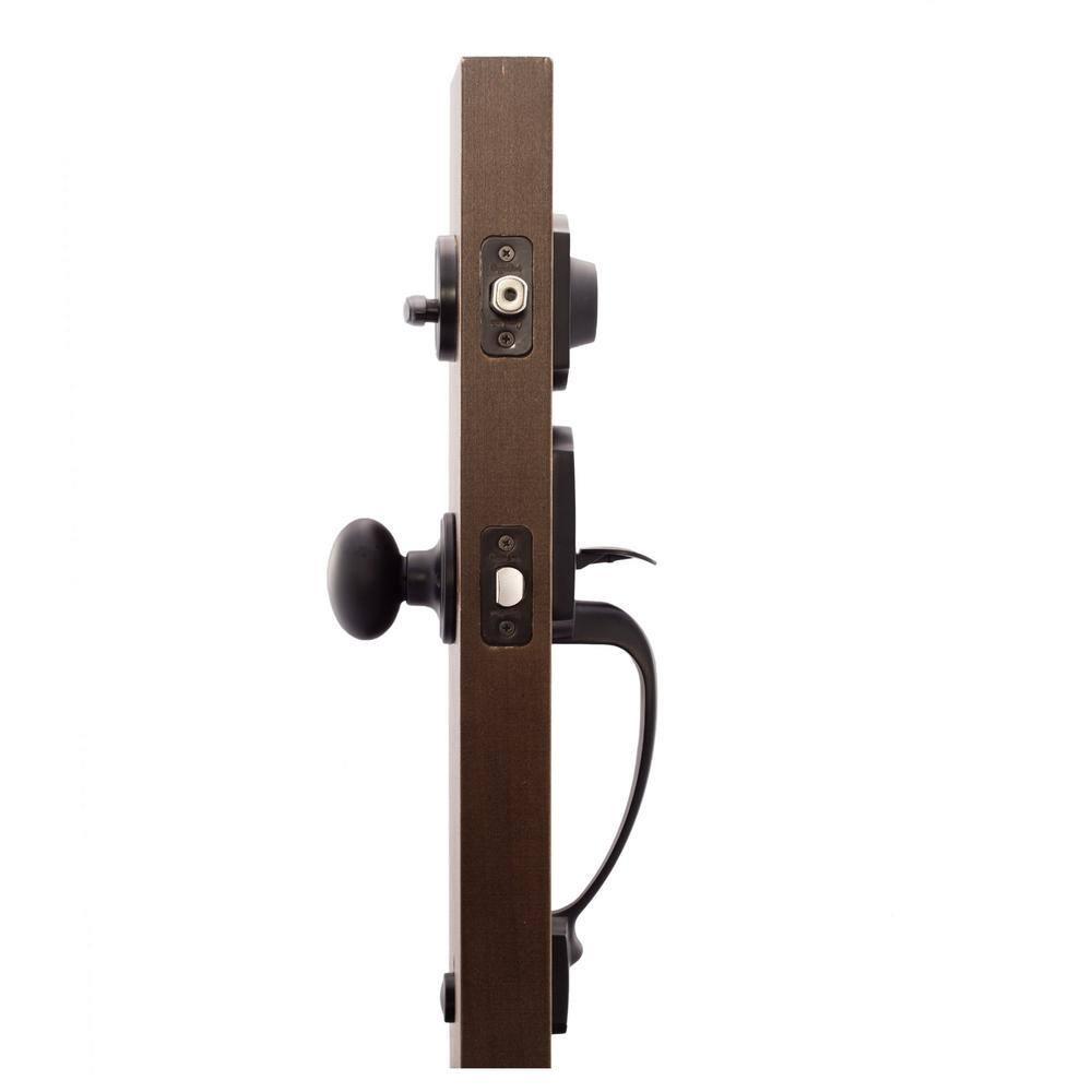 Copper Creek Copper Creek Handleset with Single Cylinder Deadbolt and Copper Creek Door Lever and Colonial Rosette