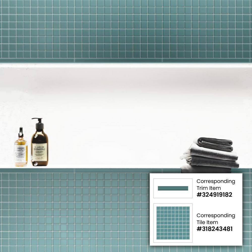 Apollo Tile 11.8" X 11.8" Matte Finished Glass Mosaic Tile