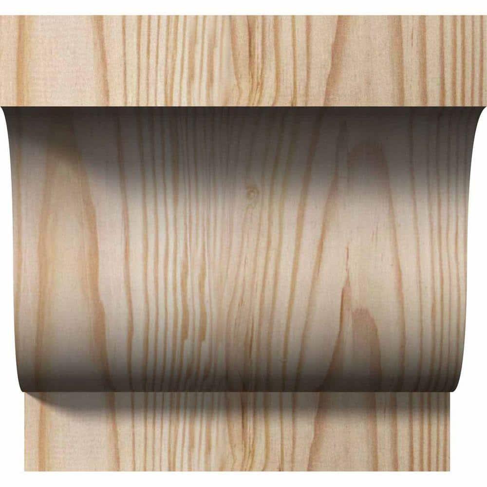 6"W x 6"D x 6"H Newport Rough Sawn Corbel, Douglas Fir